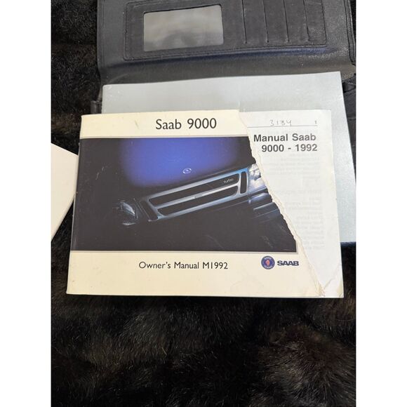 1995 Saab 9000 Owners Manual + More with Case OEM Free Shipping - Picture 4 of 7